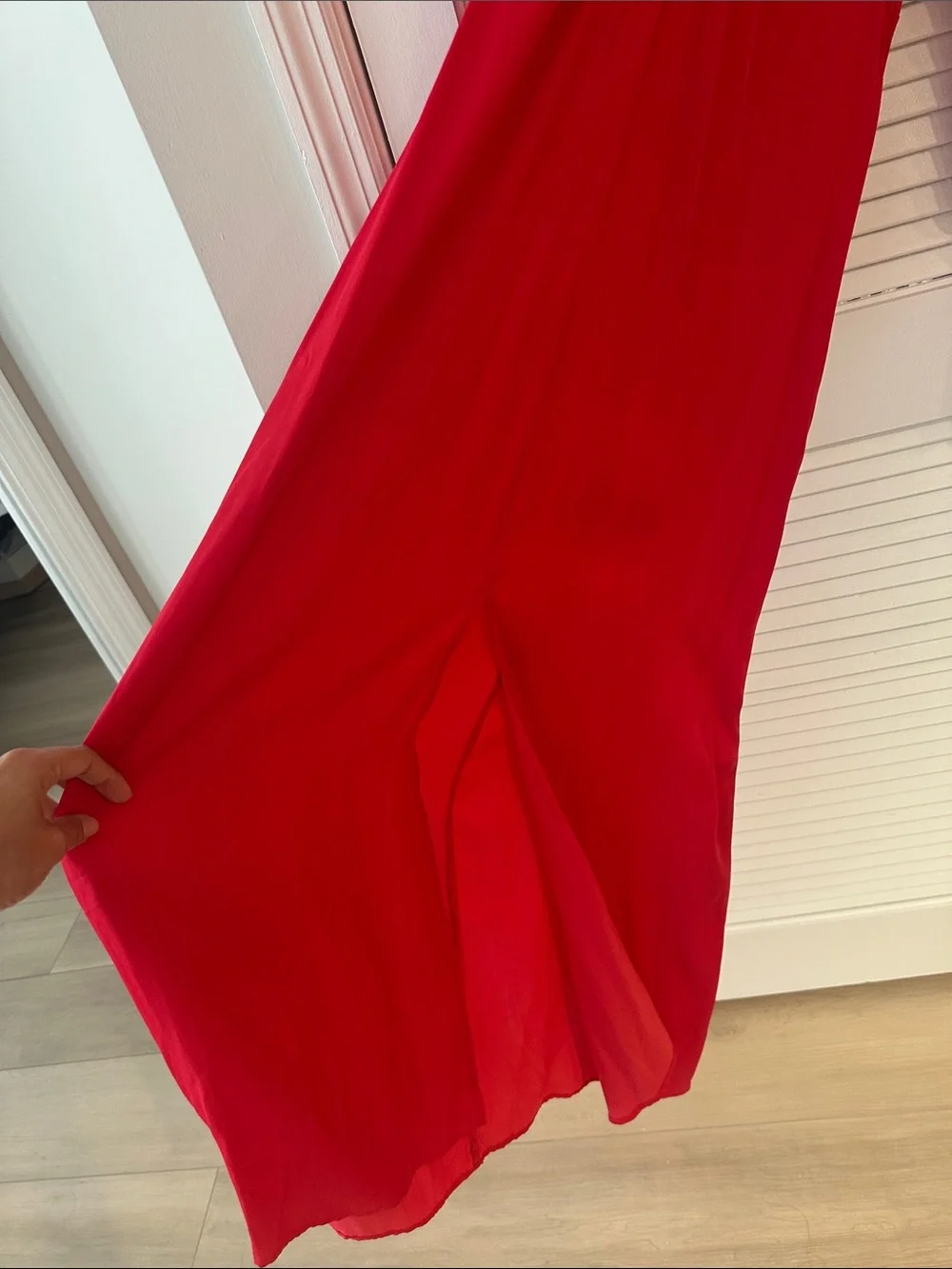 FARM Rio Red V-Neck Maxi Dress